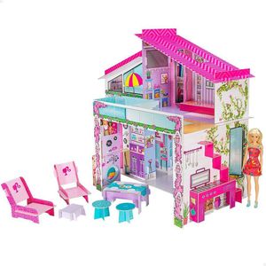 Barbie 47311 Dream Summer Villa With Doll Roze