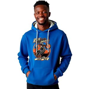 Kruskis Ride Loud Two Colour Hoodie