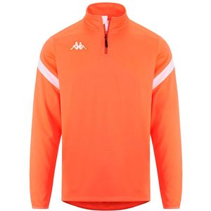 Kappa - Dolvole - Sweatshirt - Halve Rits - Heren - Nauw Aansluitend - 100% Polyester