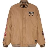 EA7 - Train Graphic Serie M - Hockeyjas - Beige - Casual - Polyester
