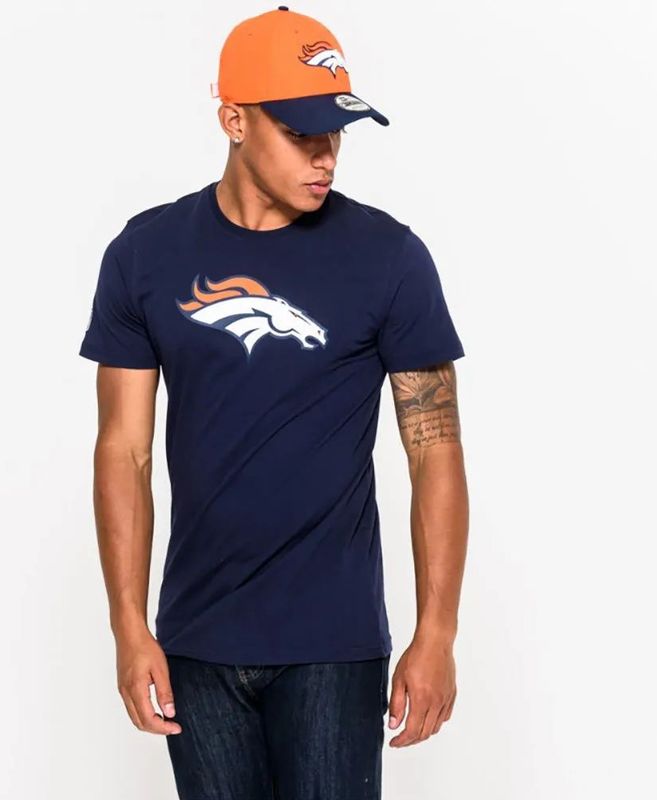 New Era - NFL Regular - T-shirt - Donkerblauw - Korte Mouwen