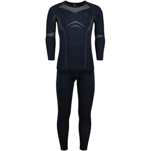 Odlo - Fundamentals Performance Warm - Basislaag Set - Zwart - Oeko-Tex®