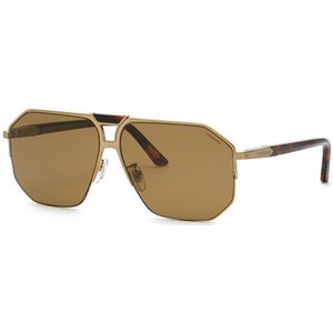 Chopard Schg61 Polarized Sunglasses Grijs Brown / CAT3 Man