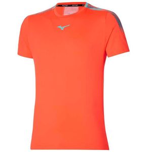 Mizuno Shadow Short Sleeve T-shirt Oranje M Man