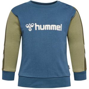 Hummel Eddo Sweatshirt Blauw 4-6 Months Jongen