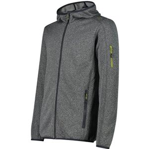 CMP - Hooded Fleece - Vest - Lichter en Ademend - Met Vaste Capuchon en Steekzakken
