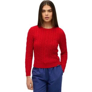 Superdry - Essentials Slim - Trui - Groen - Acryl