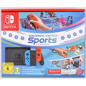 Nintendo Switch - Neon Blauw/Neon Rood - Spelcomputer - Switch Sports Set + 12 Maanden NSO