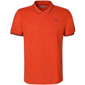 Kappa Ezio Korporate Short Sleeve Polo Oranje XL Man