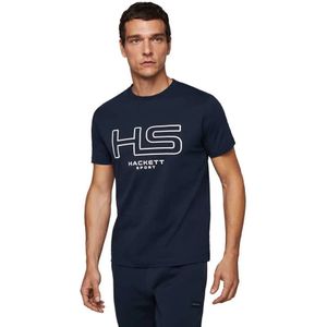Hackett Hs Logo T-shirt Met Korte Mouwen