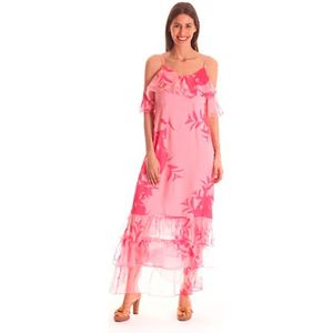 Guess W92k80 Mouwloze Midi-jurk