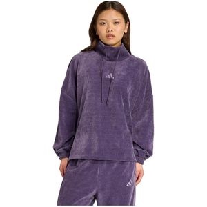 Adidas - Tiro Velour - Sweatshirt - Hoge Hals - Oversized Pasvorm