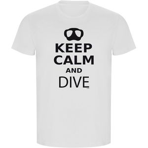 Kruskis Keep Calm And Dive Eco T-shirt Met Korte Mouwen