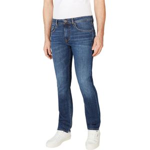 Pepe Jeans Pm207393 Straight Fit Jeans Blauw 29 / 34 Man