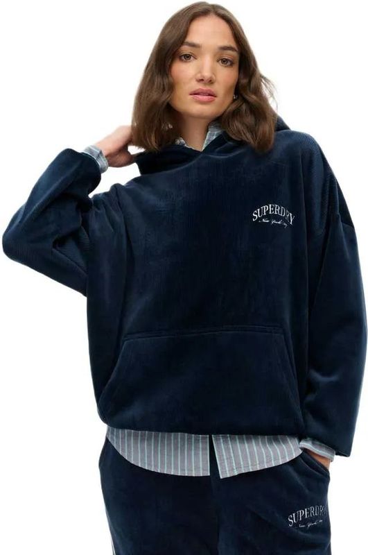 Superdry - Country Club Velour - Hoodie - Oversized