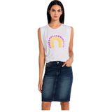 Lois - 410242612 - Spijkerrok - Donker Marineblauw - Casual - Katoen - Denim