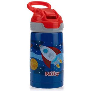 Nuby Thermo Decorated Rocket Blauw