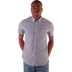 Ben Sherman Signature Core Gingham Overhemd Met Korte Mouwen