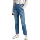 Pepe Jeans - Violet High Pleat - Damesjeans - Lichtblauw - Hoge Taille