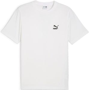 Puma Select Classics Small Logo Short Sleeve T-shirt Wit M Man