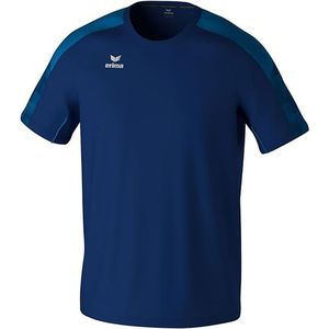 Erima Evo Star Short Sleeve T-shirt Blauw XL Man