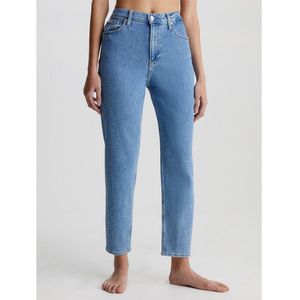 Calvin Klein Jeans Mom Fit Jeans Blauw 30 Vrouw