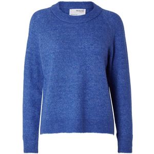 Selected Lulu O Neck Sweater Beige 2XL Vrouw