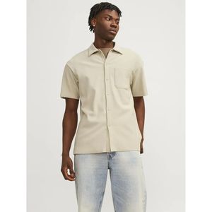 Jack & Jones Mykonos Plisse Overhemd Met Korte Mouwen