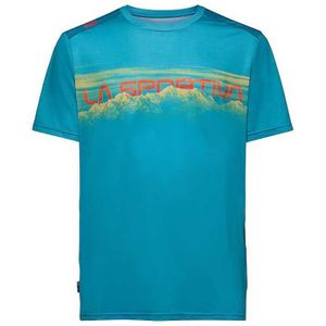 La Sportiva Horizon Short Sleeve T-shirt Blauw M Man