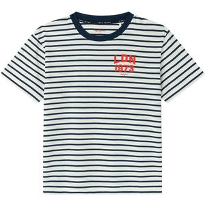 Pepe Jeans - PB503990 - T-shirt - Rood - Katoen - Korte Mouwen - Casual