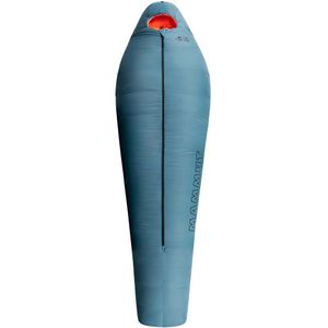 Mammut Comfort Down -5ºc Sleeping Bag Blauw Long / Central Zipper