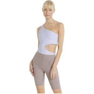 Puma Select Yoga Exhale One Shoulder Leggings Paars XS Vrouw