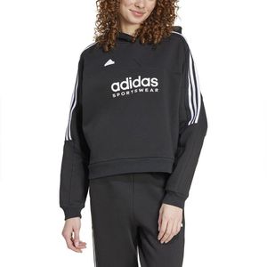 Adidas Tiro Cut 3 Stripes Fleece Hoodie Zwart XS / Regular Vrouw