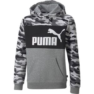 Puma Essentials+ Camo Fl Sweatshirt Grijs 7-8 Years
