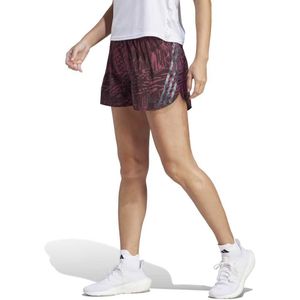 Adidas 3 Stripes Aop 3´´ Shorts Paars XS Vrouw