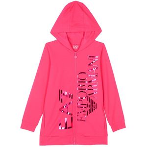 Ea7 Emporio Armani 6rfm24 Full Zip Sweatshirt Roze 10 Years Meisje