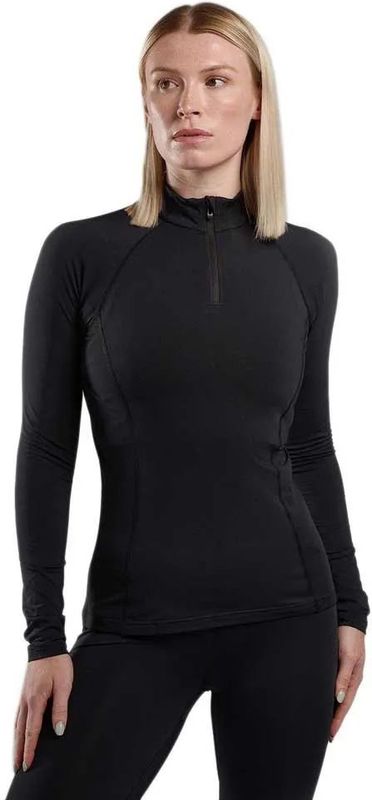 Montane - Dart XT - T-shirt - Zwart - Lange Mouw - Halve Rits