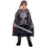 Viving Costumes Lady Viking With Tunic Layer Manguitos And Cover Boots Costume Bruin 10-12 Years