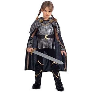 Viving Costumes Lady Viking With Tunic Layer Manguitos And Cover Boots Costume Bruin 10-12 Years