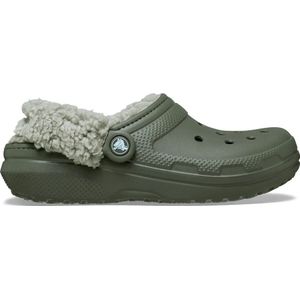 Crocs - Classic Fleece Lined - Klompen - Dusty Olive