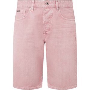 Pepe Jeans Relaxed Fit Denim Shorts Roze 29 Man