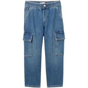 Tom Tailor Loose Fit Cargo Pants Blauw 110 cm Jongen