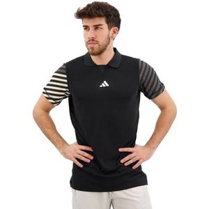 Adidas Heat.rdy Freelift Pro Short Sleeve Polo Zwart S Man