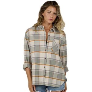 Salty Crew Shore Break Flannel Overhemd Met Lange Mouwen