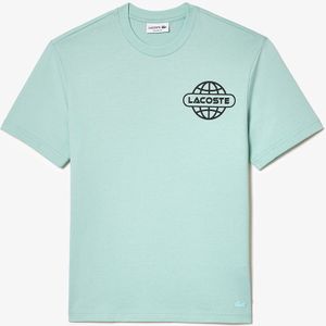Lacoste Th5644 Short Sleeve T-shirt Groen 2XL Man