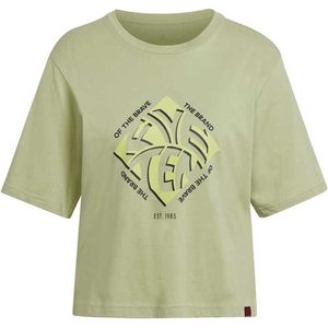 Five Ten Crop Short Sleeve T-shirt Groen S Vrouw