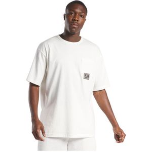 Reebok Classics Relaxed Heavyweight Pocket Short Sleeve T-shirt Wit XL Man
