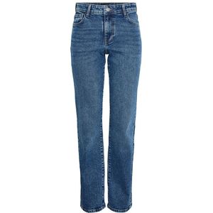 Pieces Kelly Straight Fit Mb402 Jeans Blauw 32 / 32 Vrouw