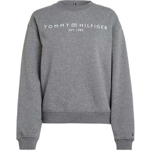 Tommy Hilfiger Mdrn Corp Logo Regular Fit Sweatshirt Grijs L Vrouw