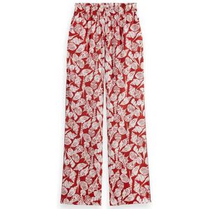 Scotch & Soda Gia Shell Batik Printed Pants Rood XS / 30 Vrouw